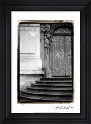 Framed Prague Passageway IV Print