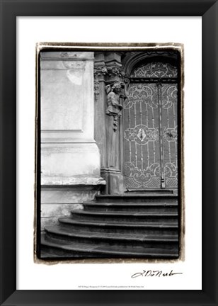 Framed Prague Passageway IV Print