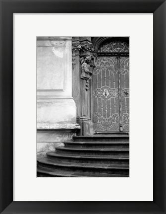 Framed Prague Passageway IV Print