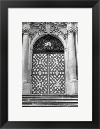Framed Prague Passageway V Print