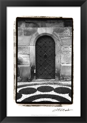 Framed Prague Passageway VI Print