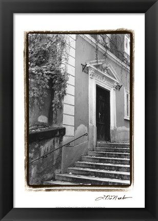 Framed Passing through Prague I Print