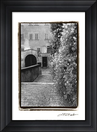 Framed Passing through Prague II Print