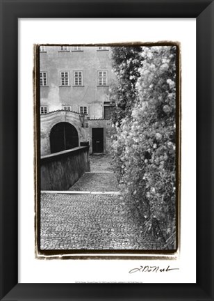 Framed Passing through Prague II Print