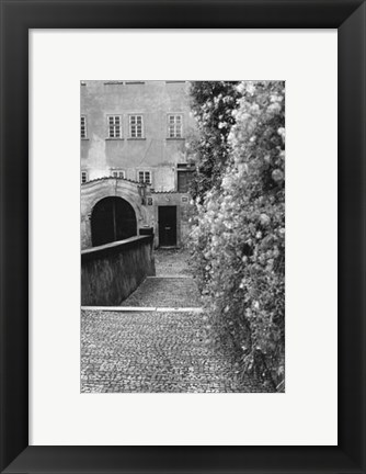 Framed Passing through Prague II Print