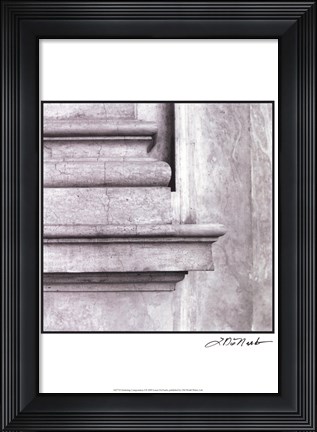 Framed Enduring Composition I Print