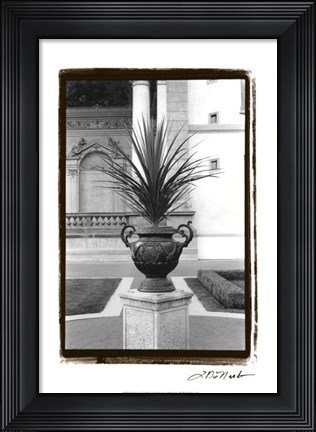 Framed Royal Urn I Print