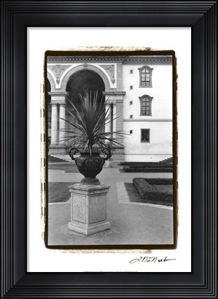 Framed Royal Urn II Print