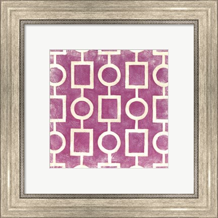Framed Small Modern Symmetry IV Print