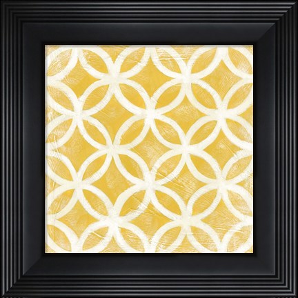 Framed Small Modern Symmetry VII Print