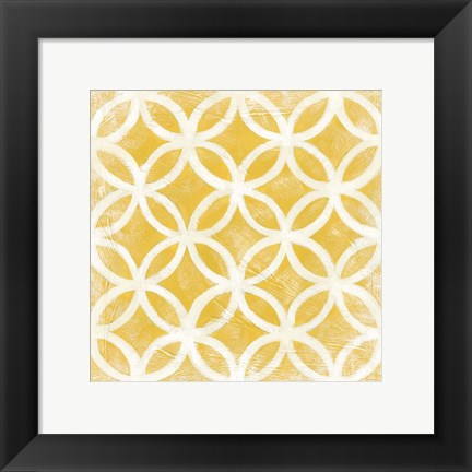 Framed Small Modern Symmetry VII Print