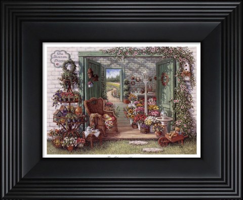 Framed Blossom Shoppe Print