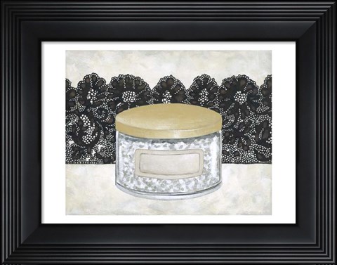 Framed Femme Noir I Print