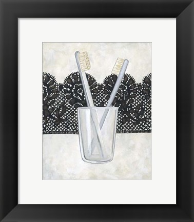 Framed Femme Noir IV Print