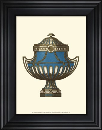 Framed Sevres Porcelain I Print