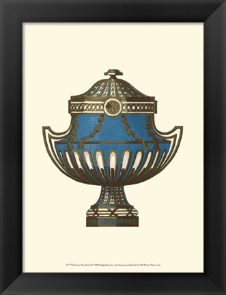 Framed Sevres Porcelain I Print
