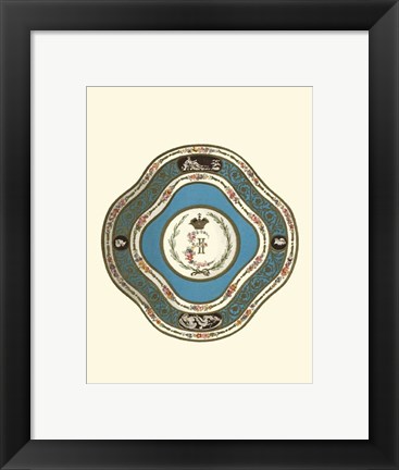 Framed Sevres Porcelain II Print
