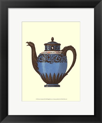 Framed Sevres Porcelain III Print