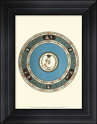 Framed Sevres Porcelain IV Print