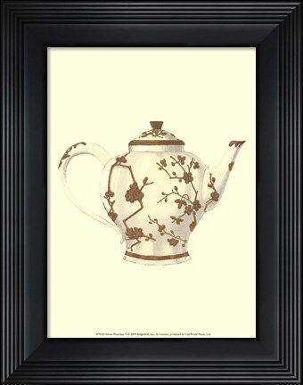 Framed Sevres Porcelain V Print