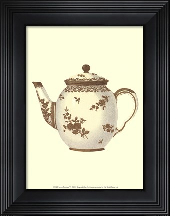 Framed Sevres Porcelain VI Print
