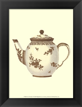 Framed Sevres Porcelain VI Print