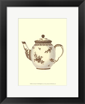 Framed Sevres Porcelain VI Print