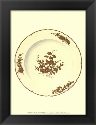 Framed Sevres Porcelain VII Print