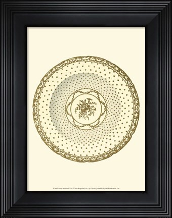 Framed Sevres Porcelain VIII Print