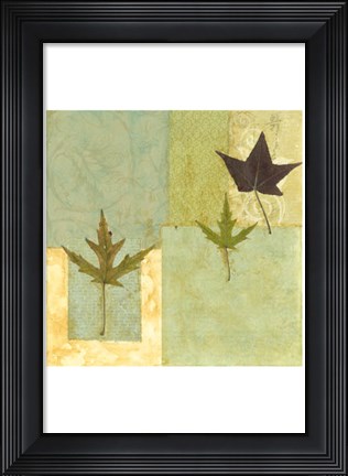 Framed Small Earth Elements II Print