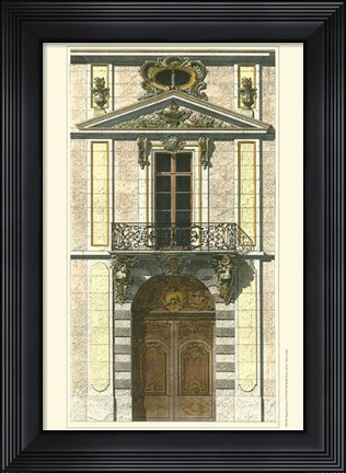 Framed Elegant Entrance I Print