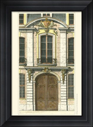Framed Elegant Entrance II Print