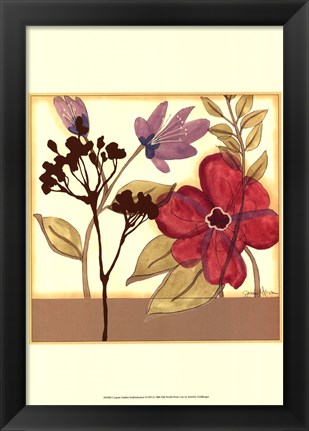 Framed Cust. Garden Sophistication II (PP) Print