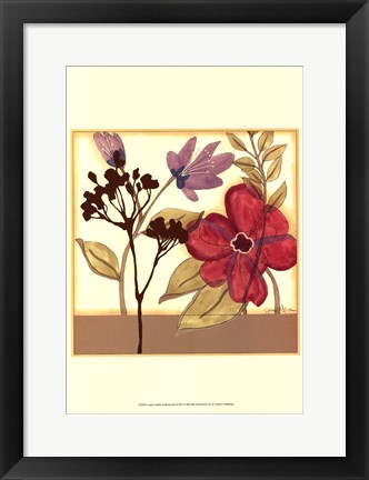 Framed Cust. Garden Sophistication II (PP) Print