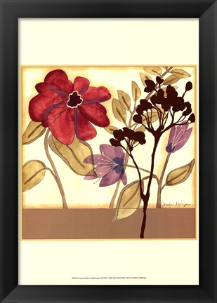 Framed Cust. Garden Sophistication III (PP Print