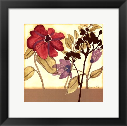 Framed Cust. Garden Sophistication III (PP Print