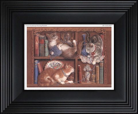 Framed Morning Mischief Print