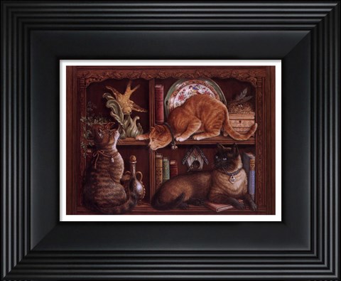 Framed Birdwatchers Print