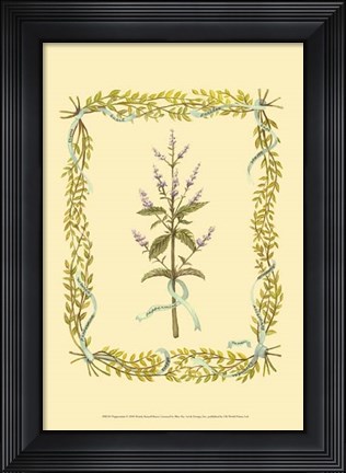 Framed Peppermint Print