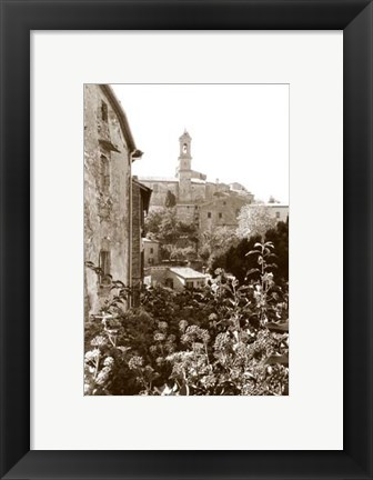 Framed Church Bells Ringing Print