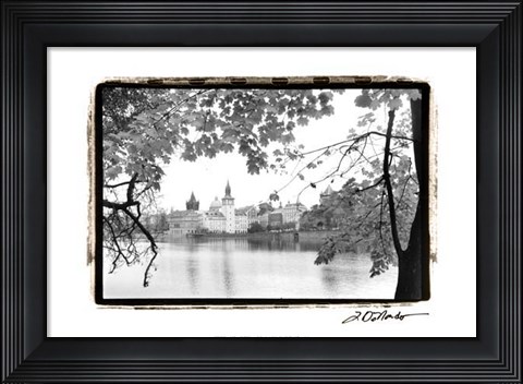 Framed Peaceful River Print