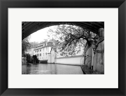 Framed River Hideaway Print