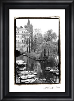Framed River Respite Print