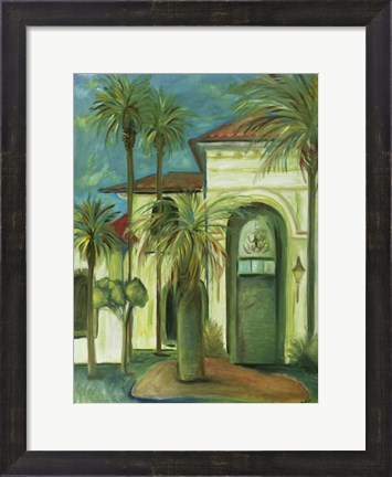 Framed At Home in Paradise I Print