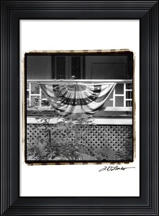 Framed American Breeze VII Print