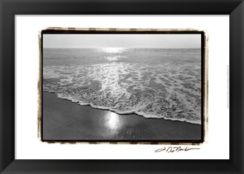 Framed Ocean Sunrise I Print