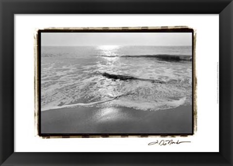 Framed Ocean Sunrise II Print