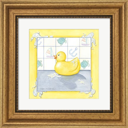 Framed Small Rubber Duck II Print