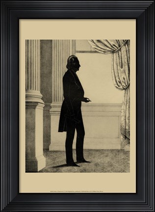 Framed Men of Distinction I Print