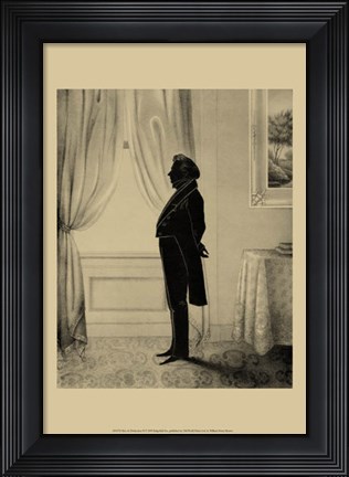 Framed Men of Distinction II Print
